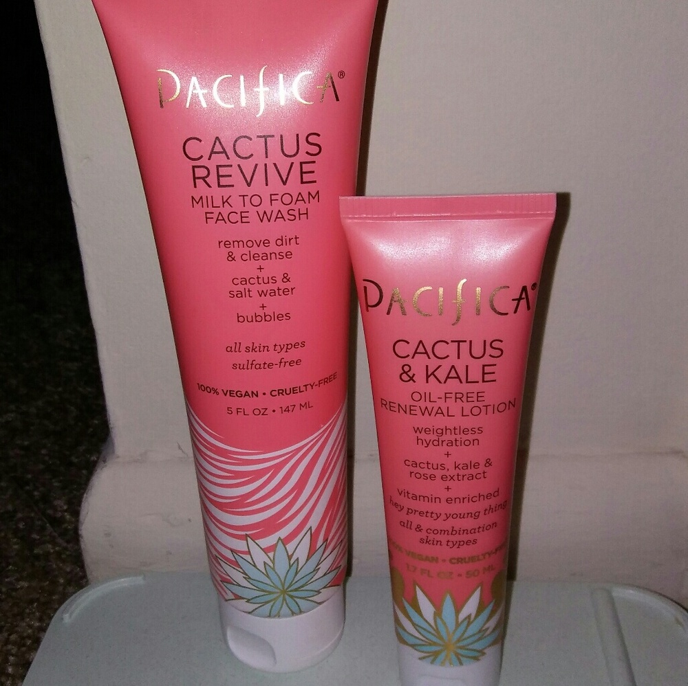 Pacifica Cactus Face Wash/Lotion Set
